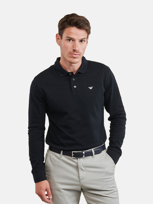 Armani Long Sleeve Polo