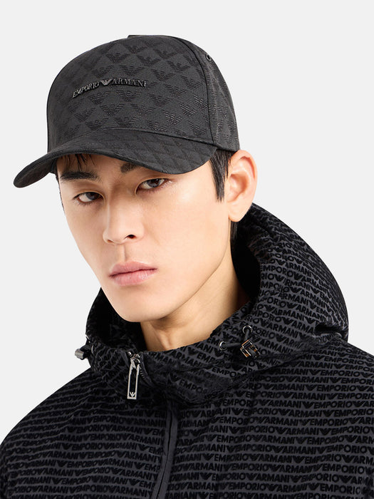 Armani All Over Jacquard Cap