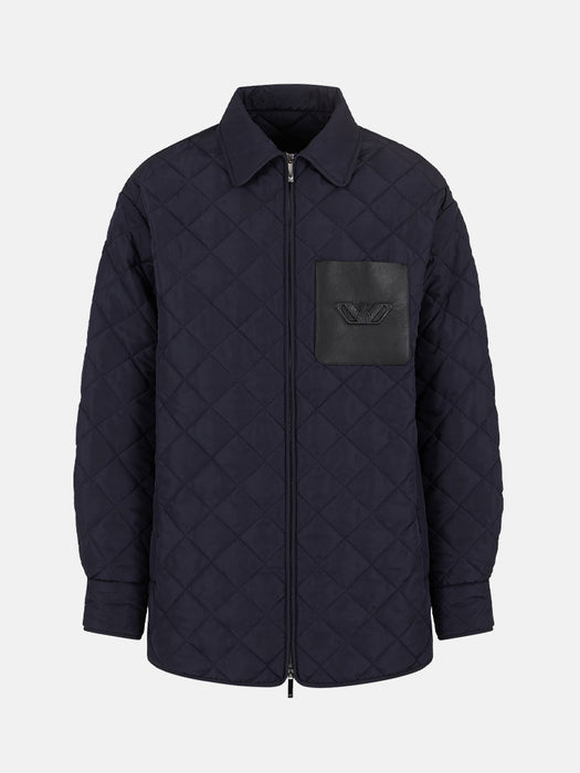 Armani Diamond Quilted Nylon Blouson