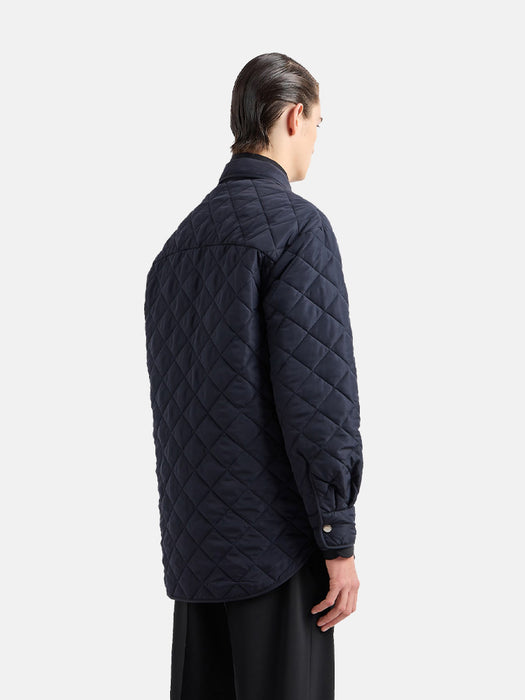 Armani Diamond Quilted Nylon Blouson