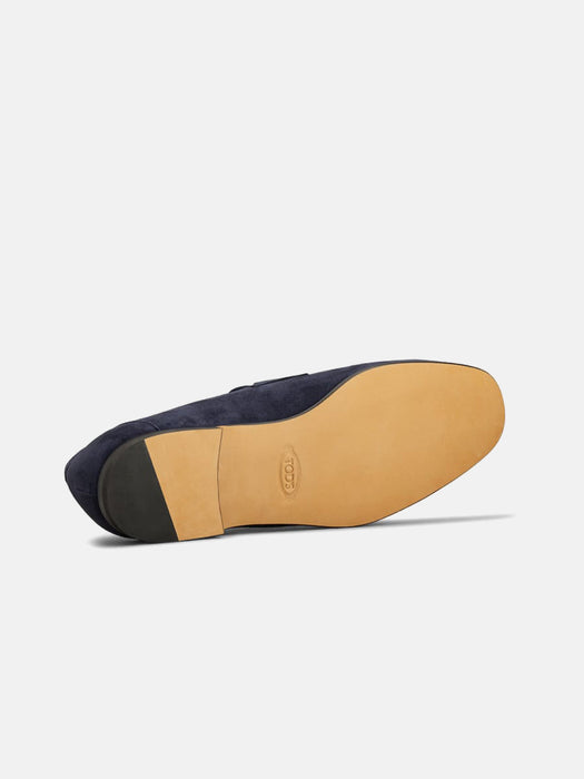 Tods Suede Penny Loafers