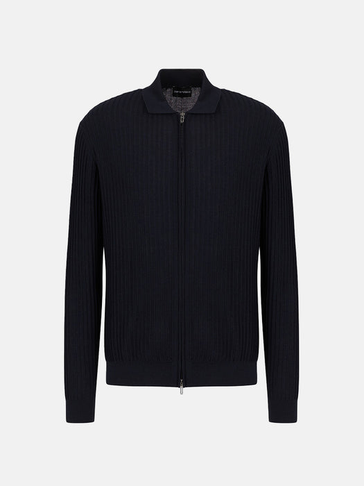 Armani Travel Essential Wool Cardigan